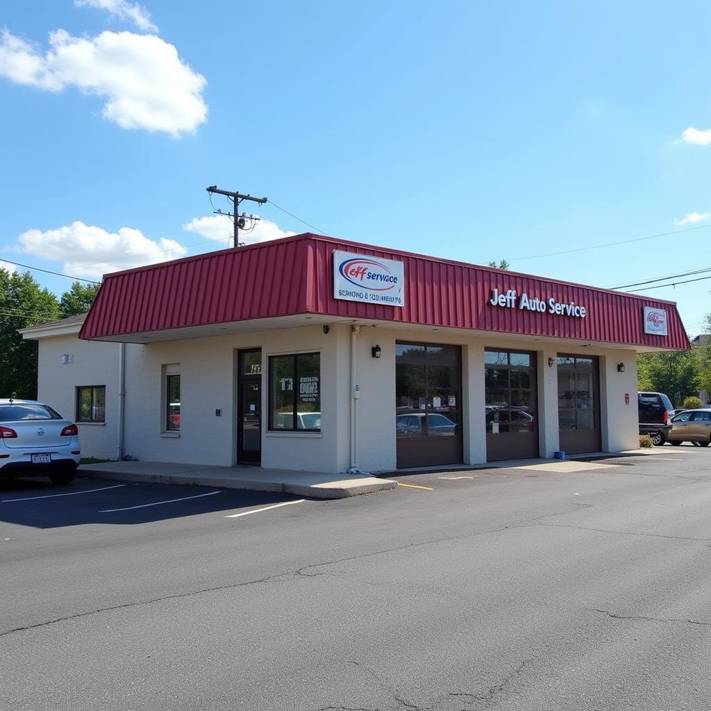 Jeff Auto Service Building in Macungie PA