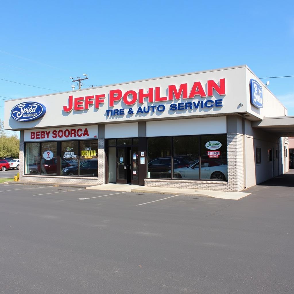 Jeff Pohlman Tire and Auto Service Building Exterior