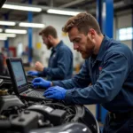 Skilled Technicians at Jerry and Son Auto Service