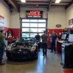 Joe's Auto Service Repair Shop: A Glimpse Inside