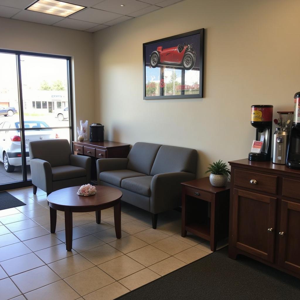 Kane's Auto Service Customer Waiting Area