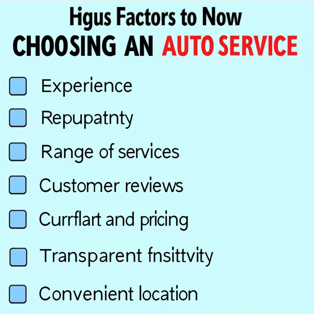 Key Factors to Consider When Choosing an Auto Title Service