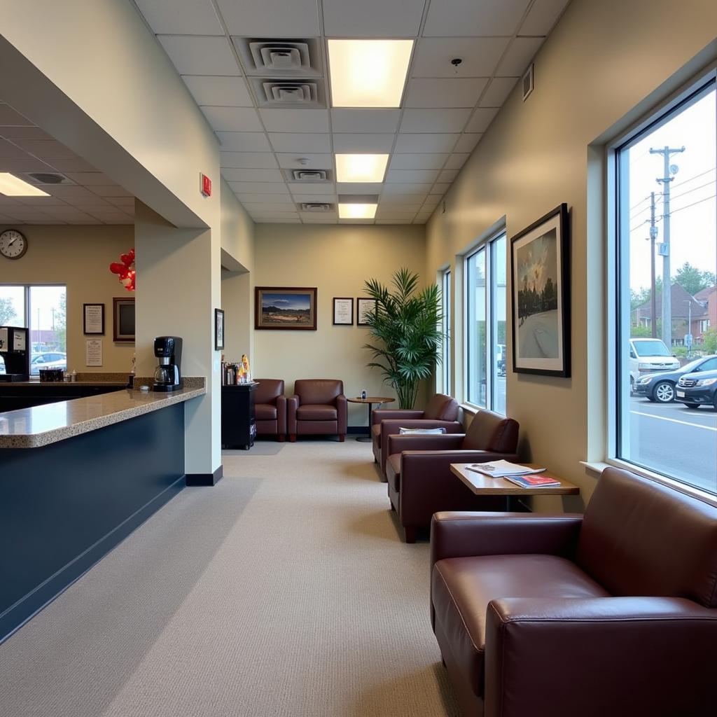 Comfortable Waiting Area at Kins Auto Service