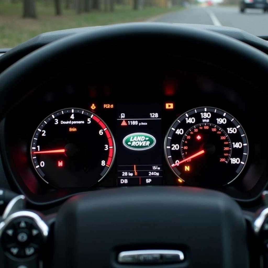 Land Rover Dashboard Warning Lights