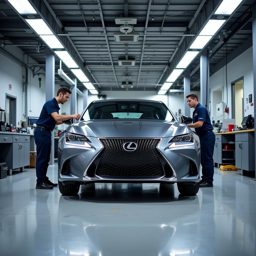 Lexus Service Center Maintenance