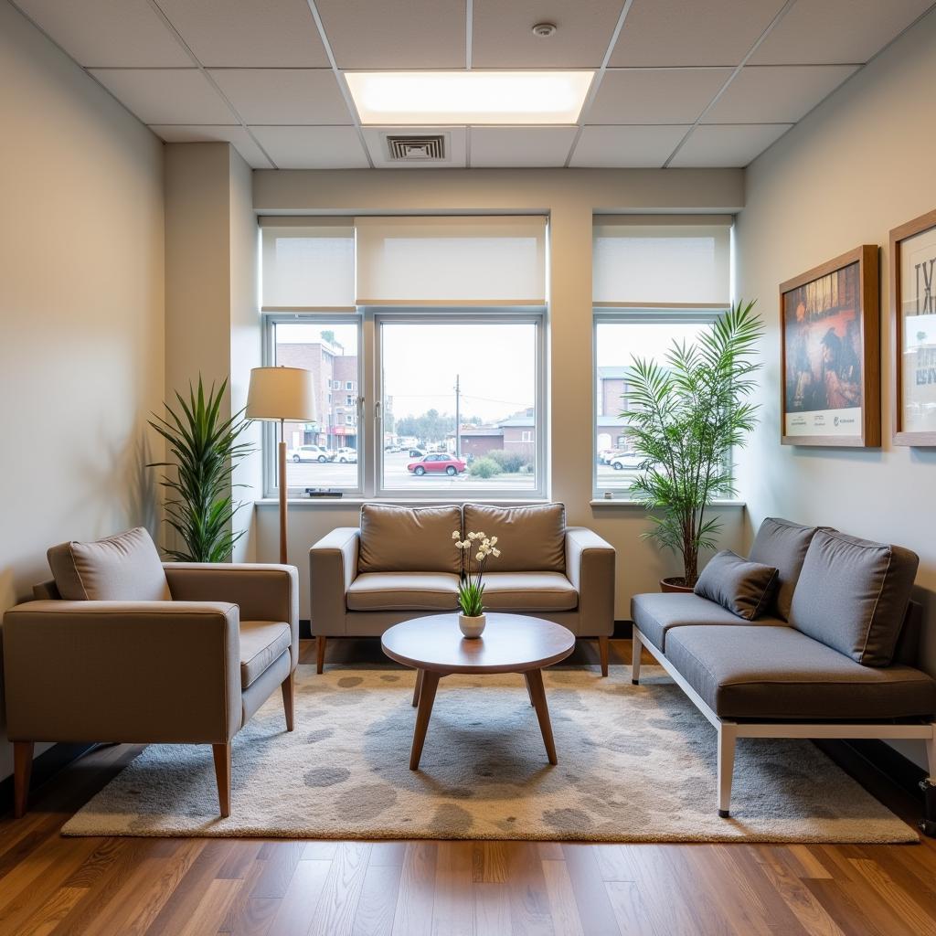 Comfortable Customer Waiting Area at Main Street Auto Service Inc.