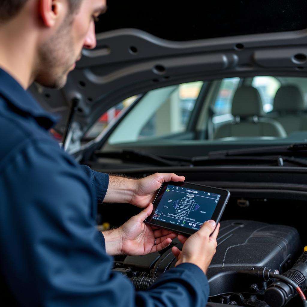 Modern Diagnostic Equipment at Main Street Auto Service Inc.