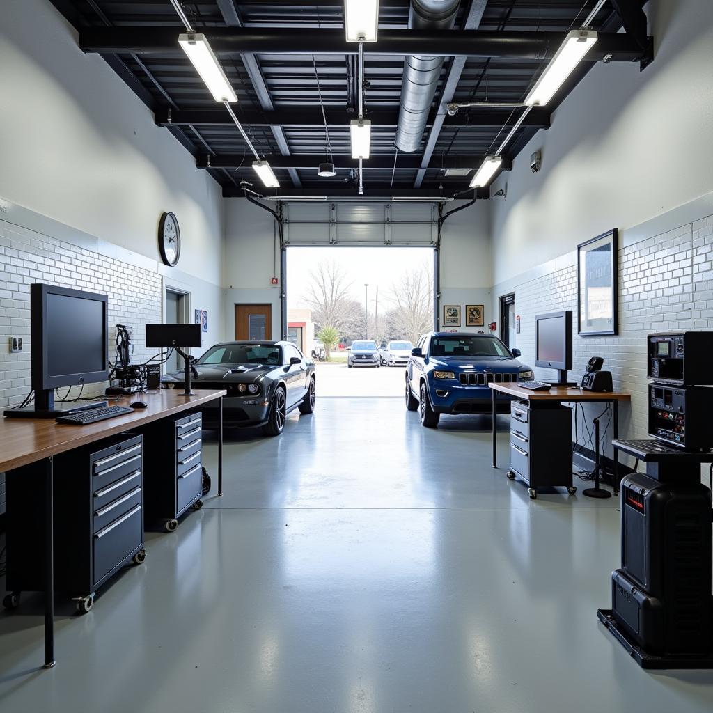 Modern Auto Repair Shop in McKinney