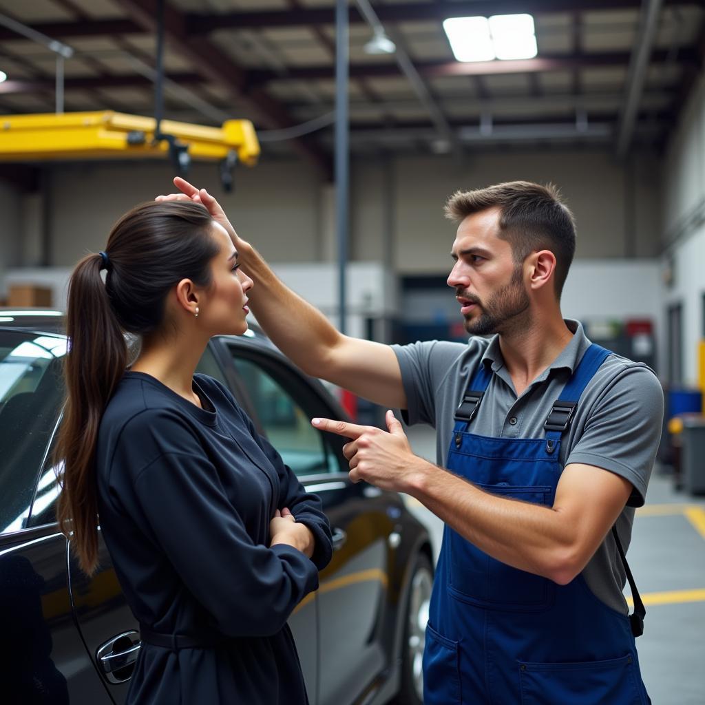 Mechanic Using Pressure Sales Tactics