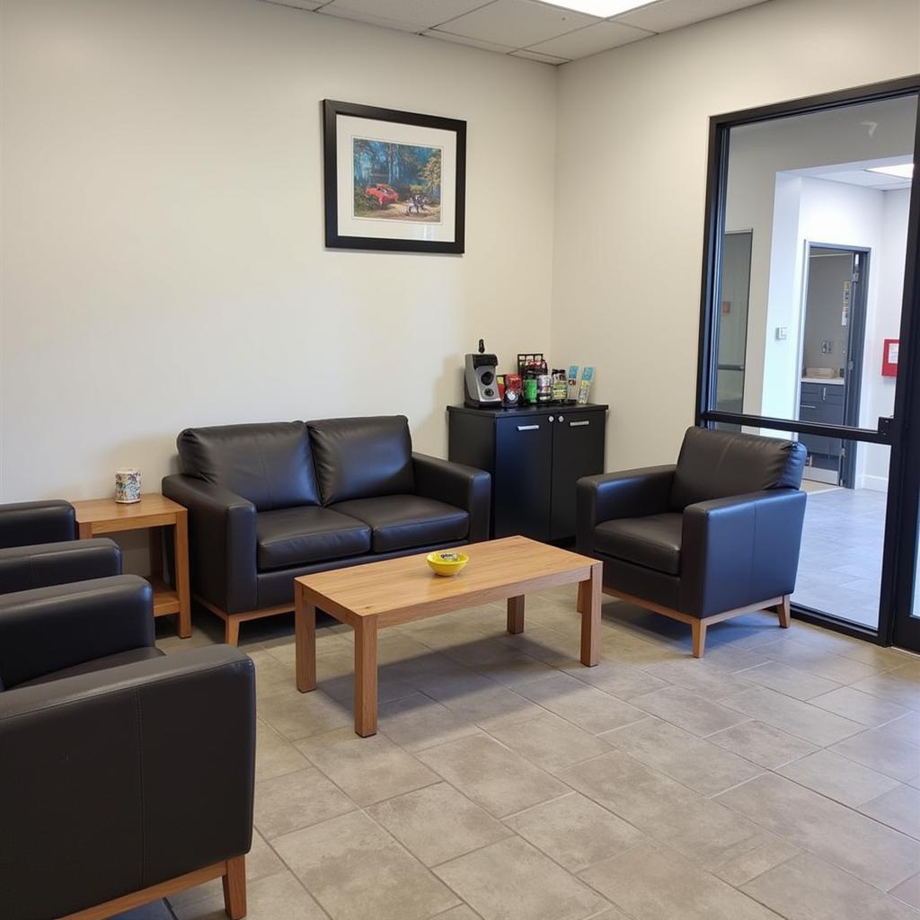 Comfortable and Modern Waiting Area