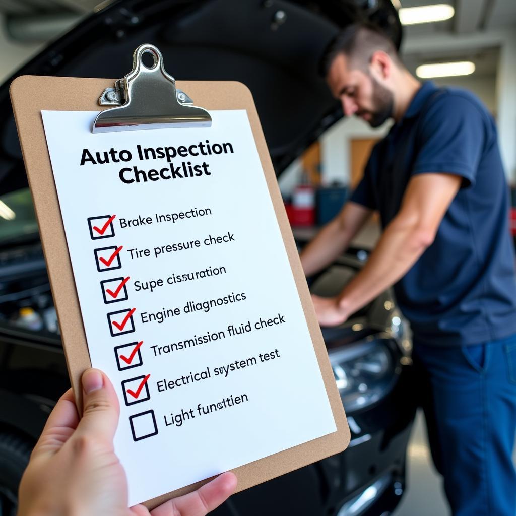 Miami Auto Inspection Checklist