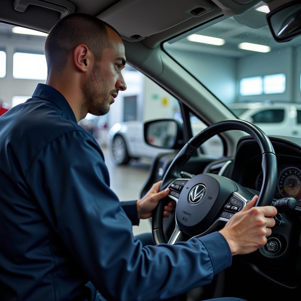 Car Diagnostics in a Miami Auto Shop