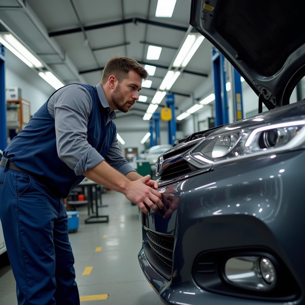 Car repair at a Midwest auto service center in Blue Springs, MO