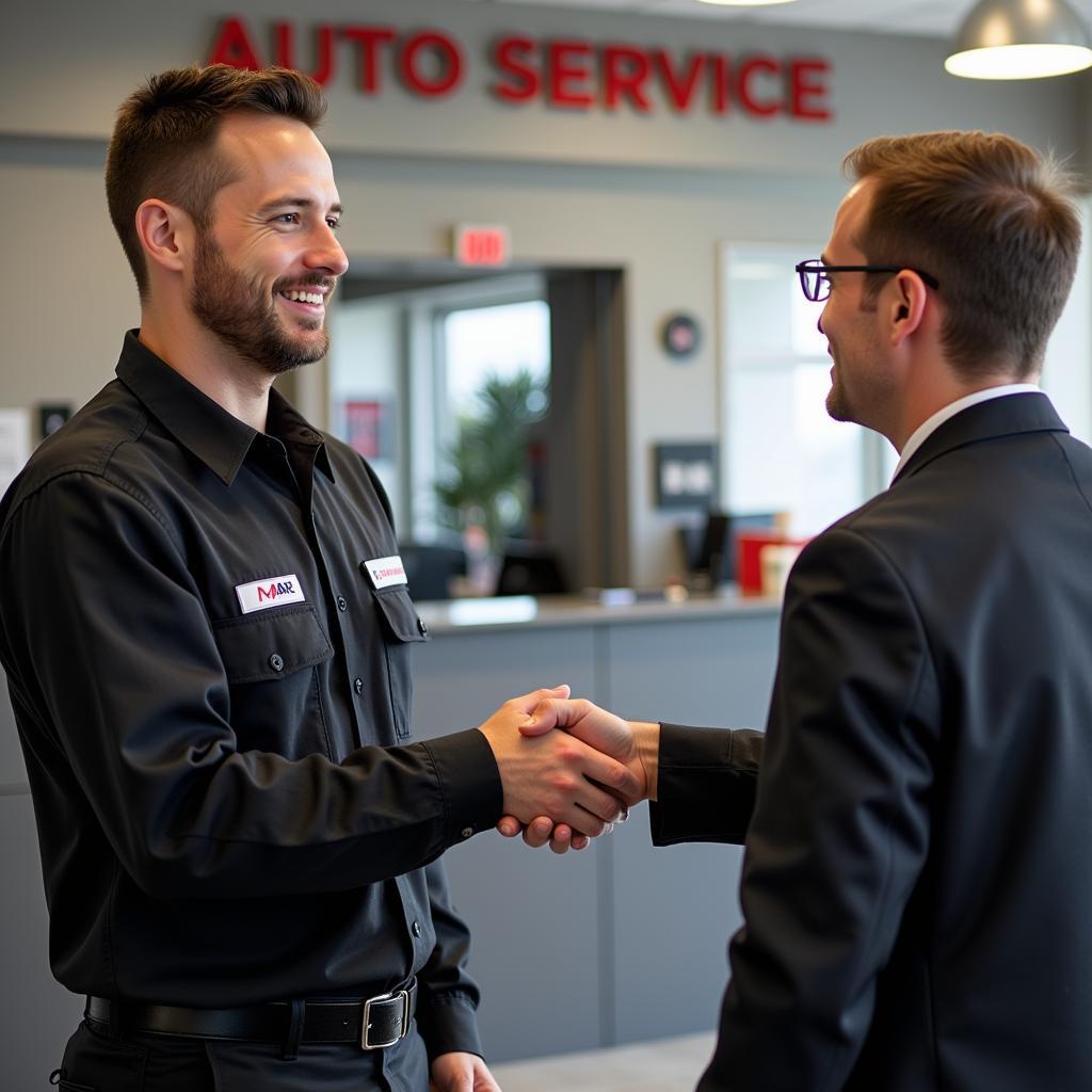 MK's Auto Service Satisfied Customer