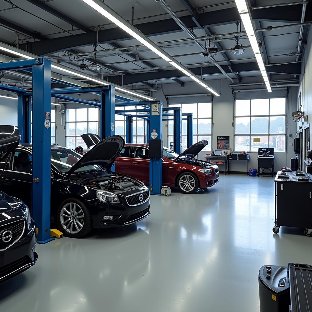 Modern Auto Service Workshop in Amstelveen