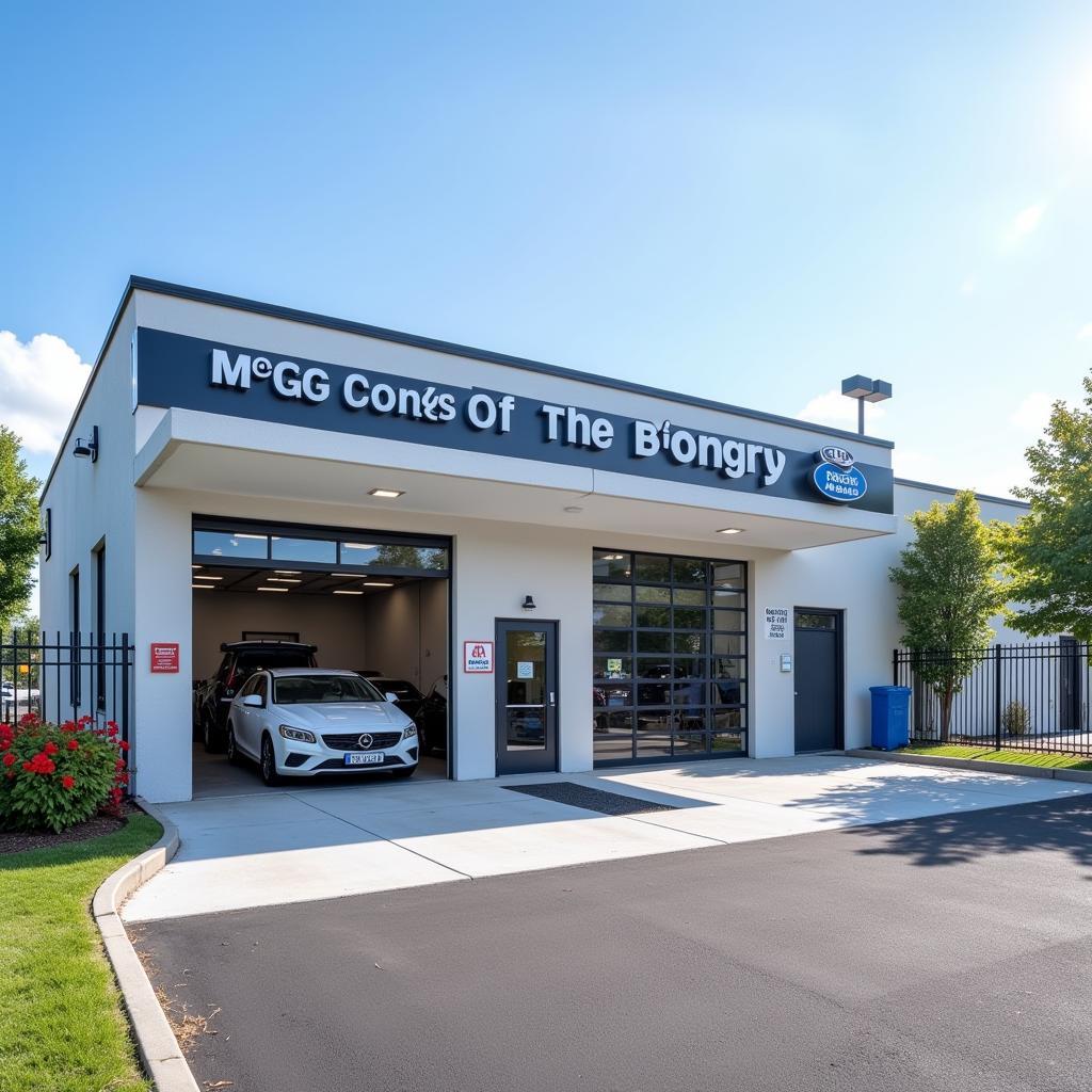 Modern Mogo Auto Service Center Exterior