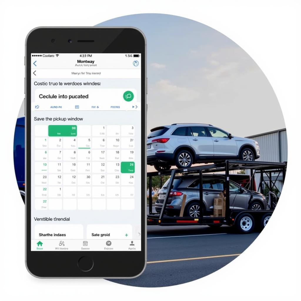 Montway Auto Transport Pickup Scheduling