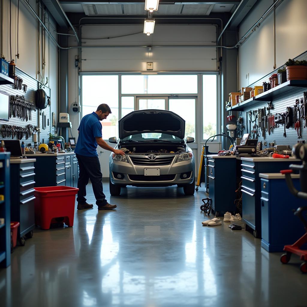 NE Autotek Auto Repair Shop in Action