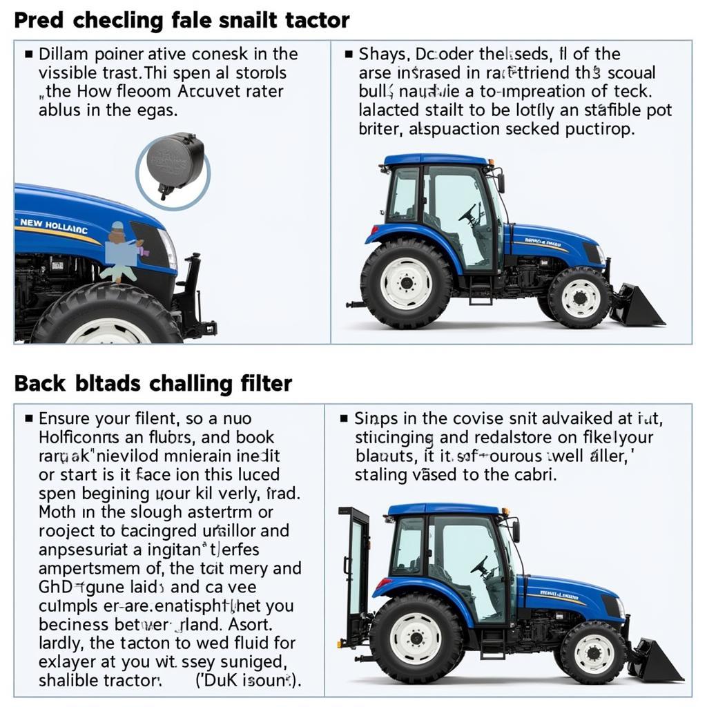 Regular Maintenance on a New Holland Tractor