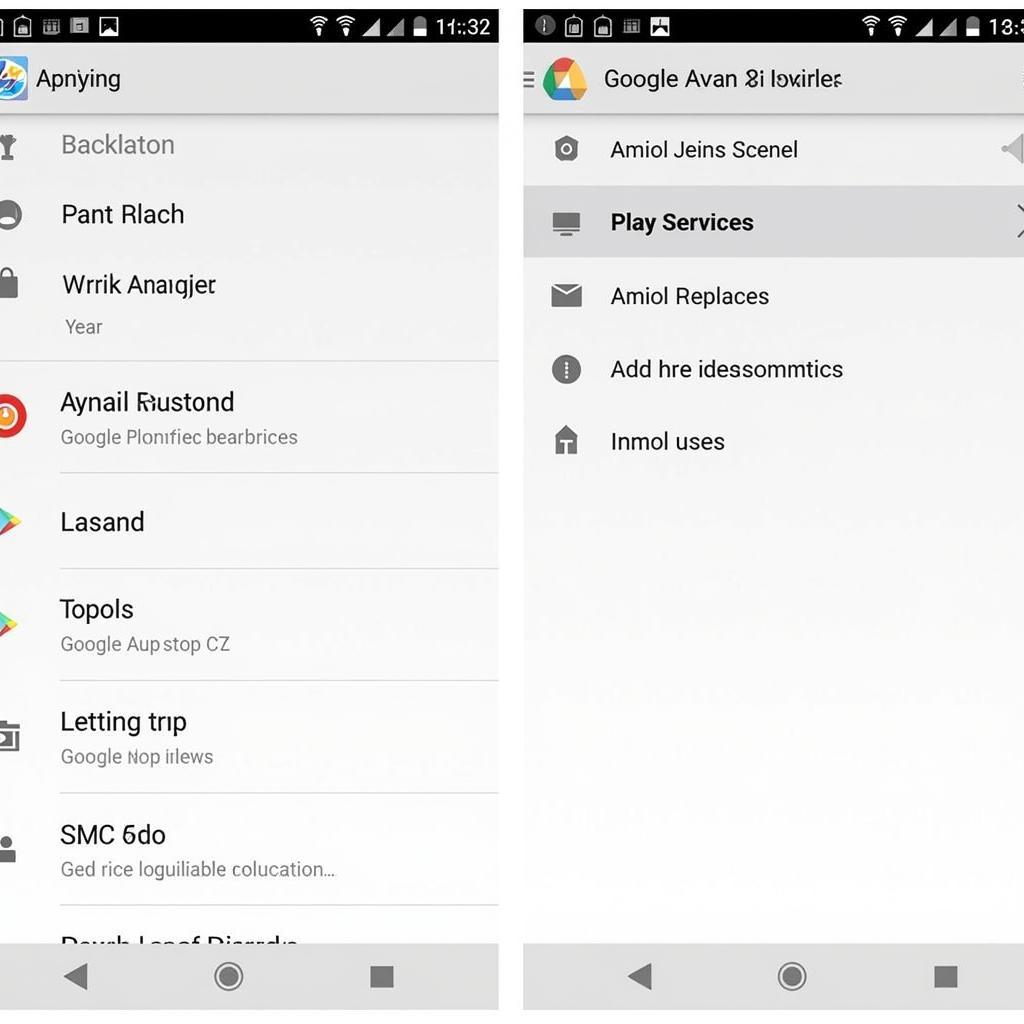 Updating Google Play Services through the Play Store