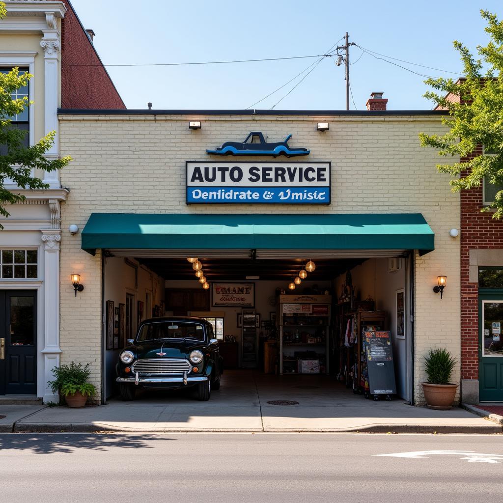 Old Town Auto Service Center Exterior