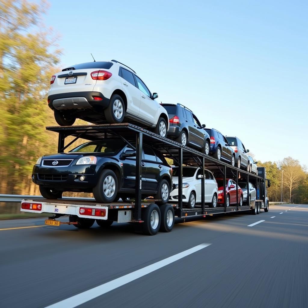 Open Car Transport in South Carolina