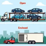 Open vs. Enclosed Car Transport