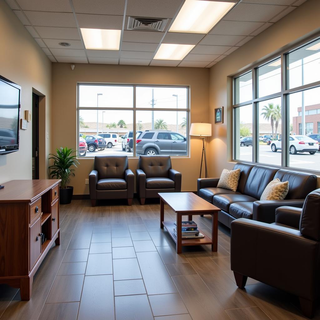 Auto Service Customer Waiting Area in Orem