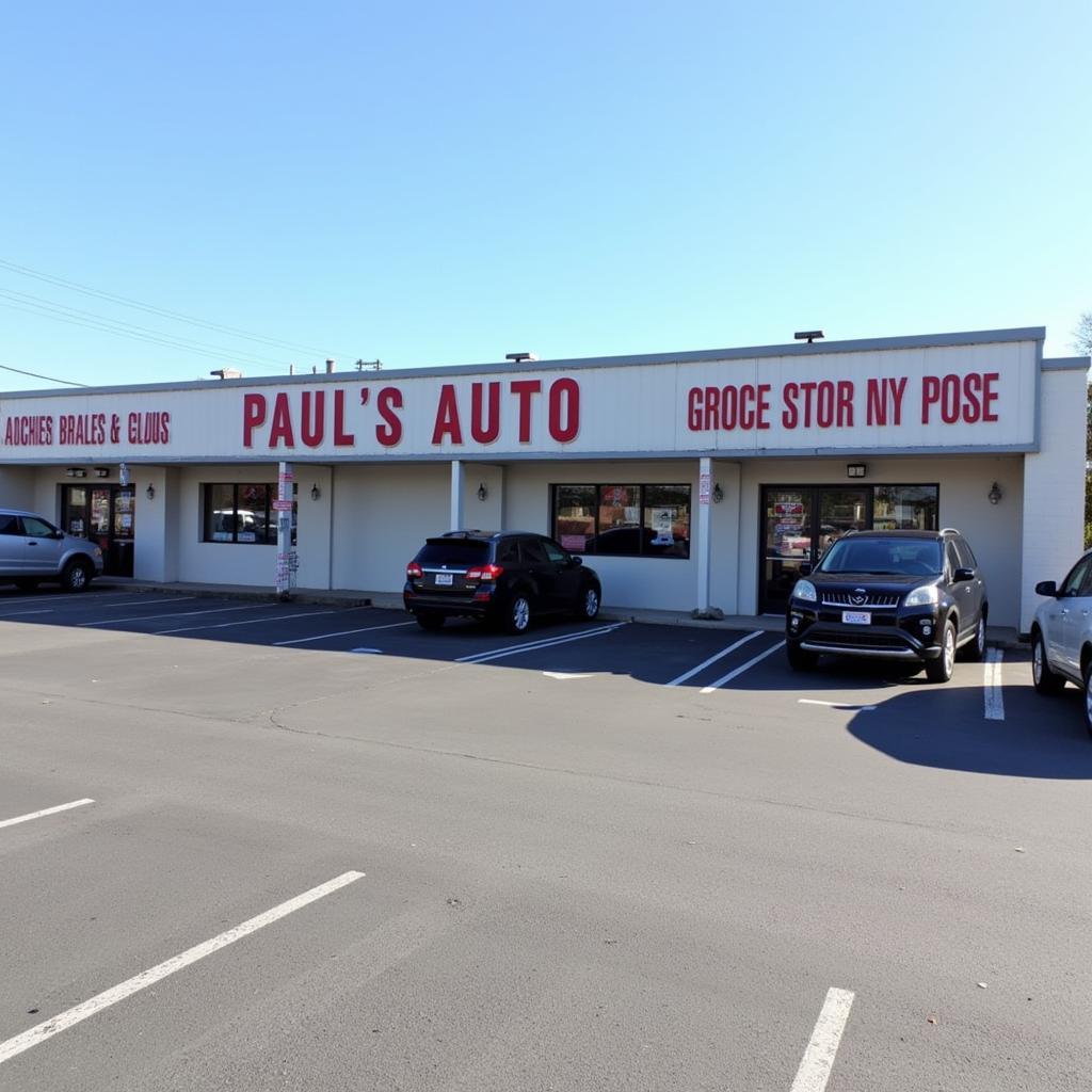 Paul's Auto Sales & Service Building Exterior