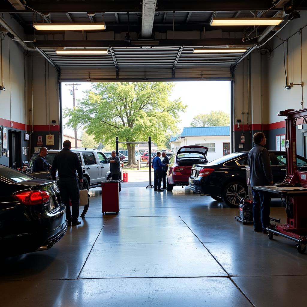 Paul's Auto Service Bay