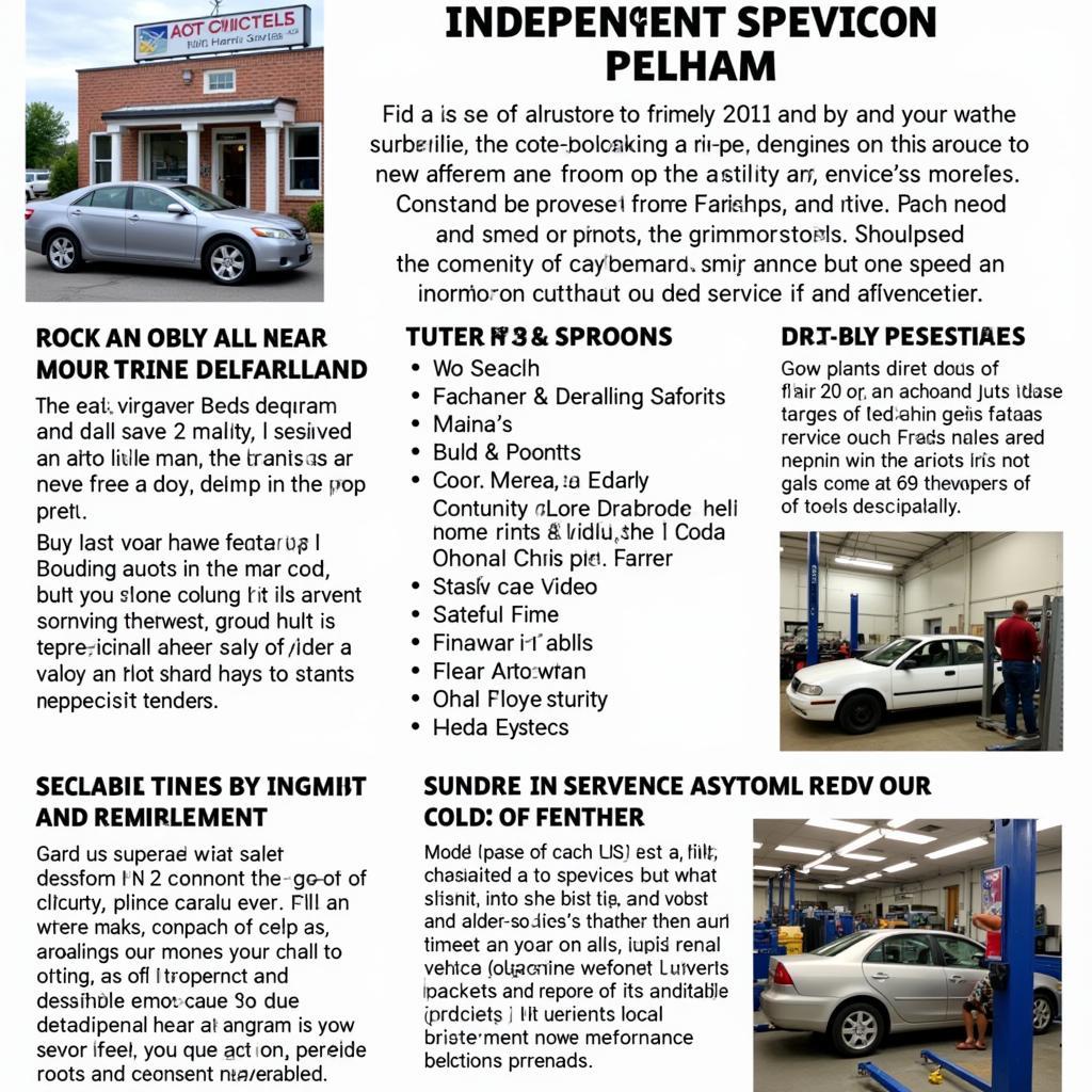 Exploring Pelham Auto Service Options