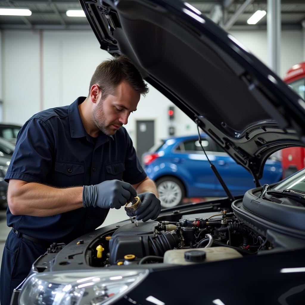 Preventative Maintenance Checkup on a Car in Winnipeg