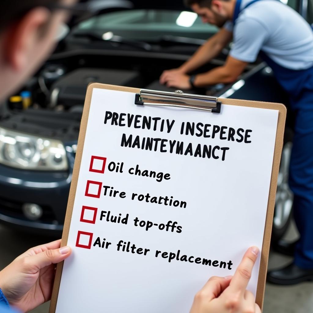 Preventative Maintenance Checklist