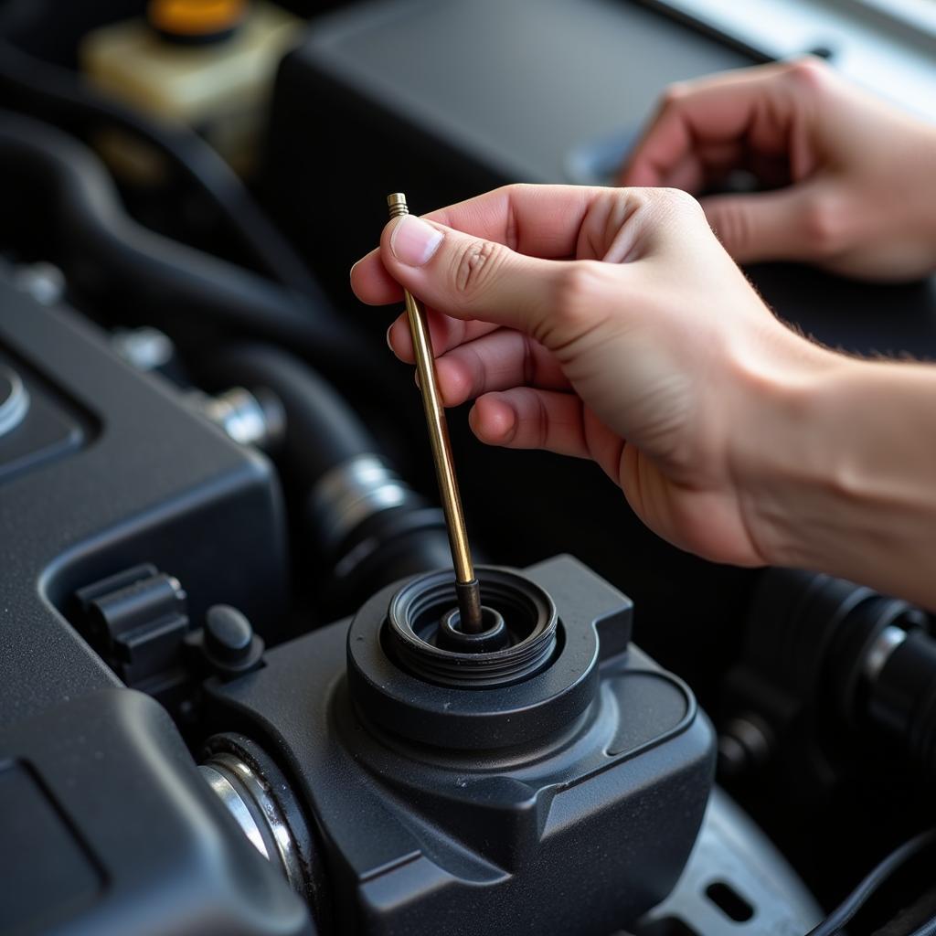 Checking Car Fluids as Preventative Maintenance in Oak Lawn, IL