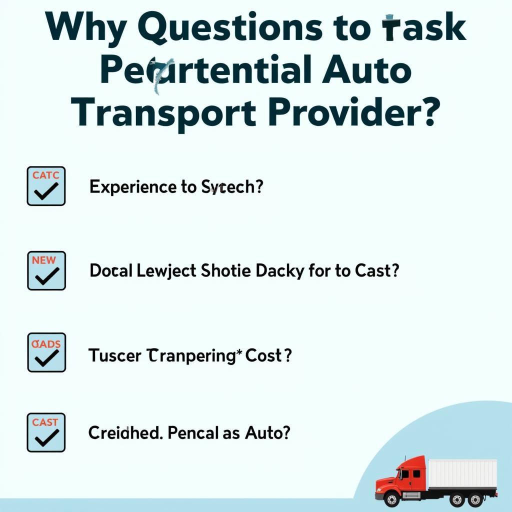 Key Questions to Ask Auto Transport Companies