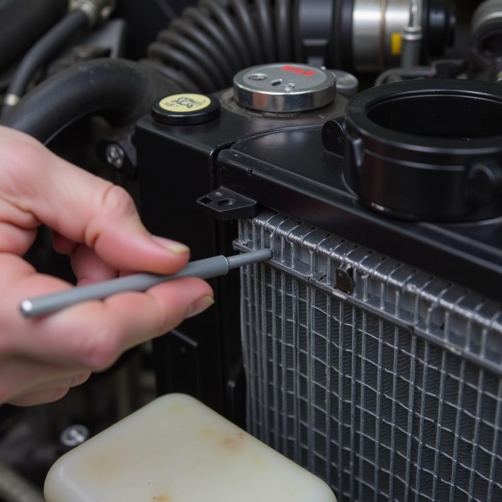 Detecting a Radiator Leak