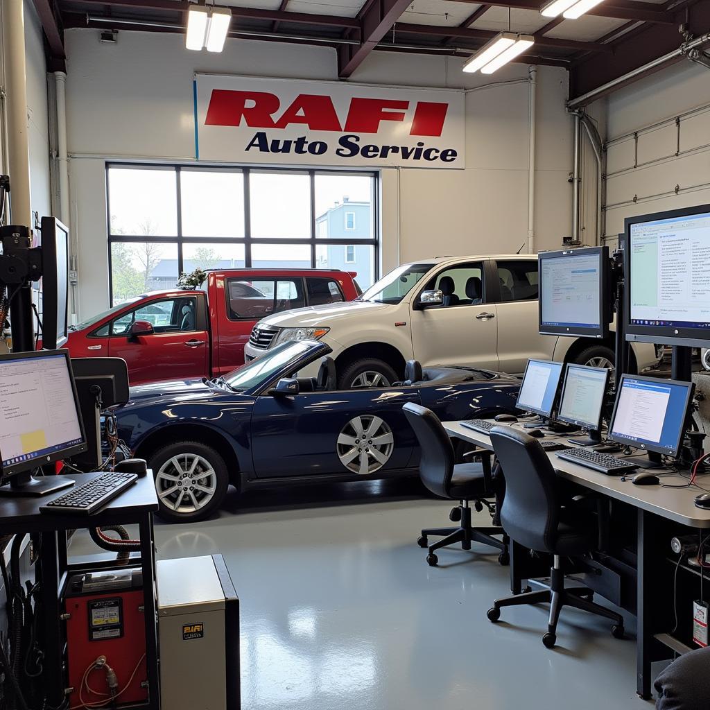 Advanced Diagnostic Equipment at Rafi Auto Service