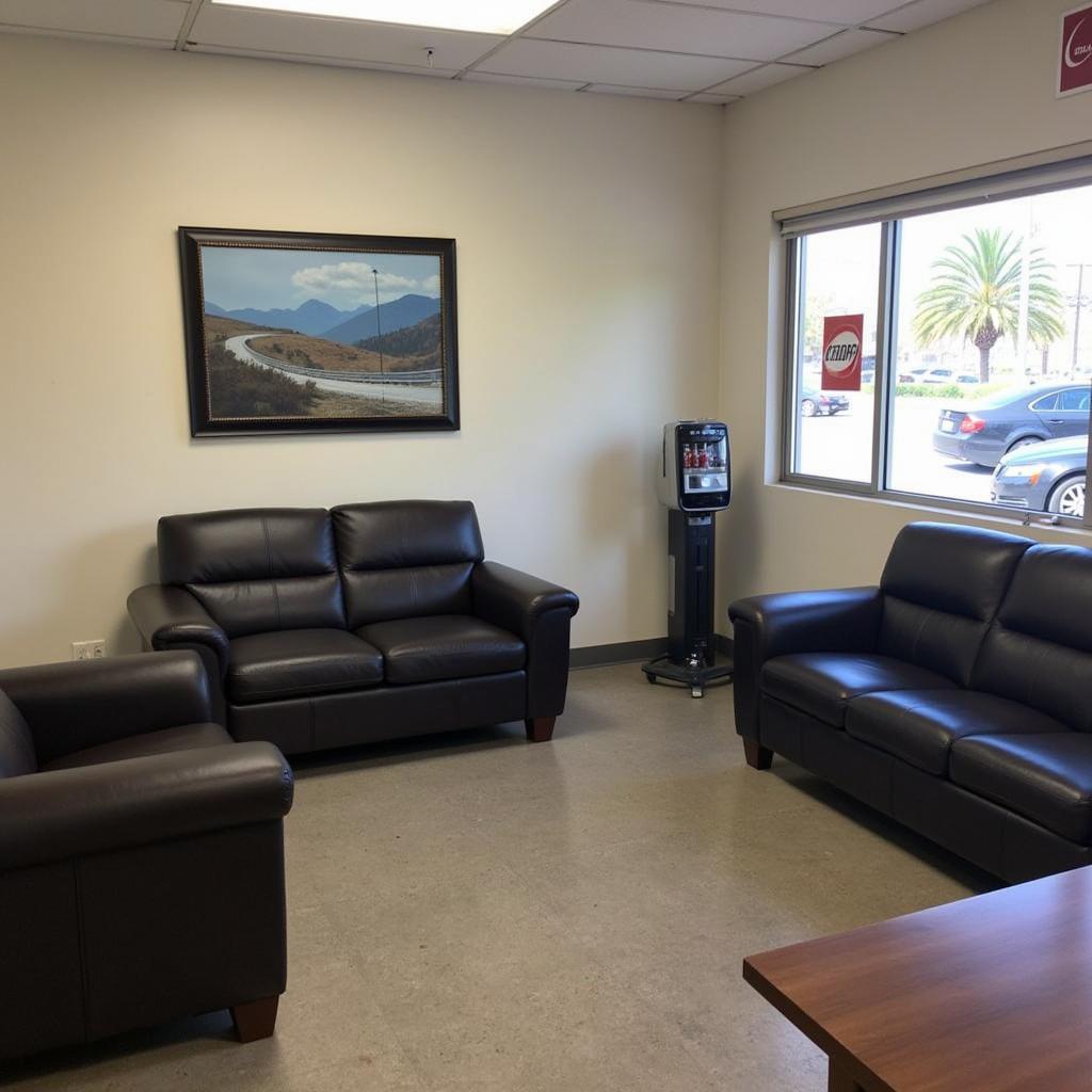 Ramon's Auto Service Customer Waiting Area