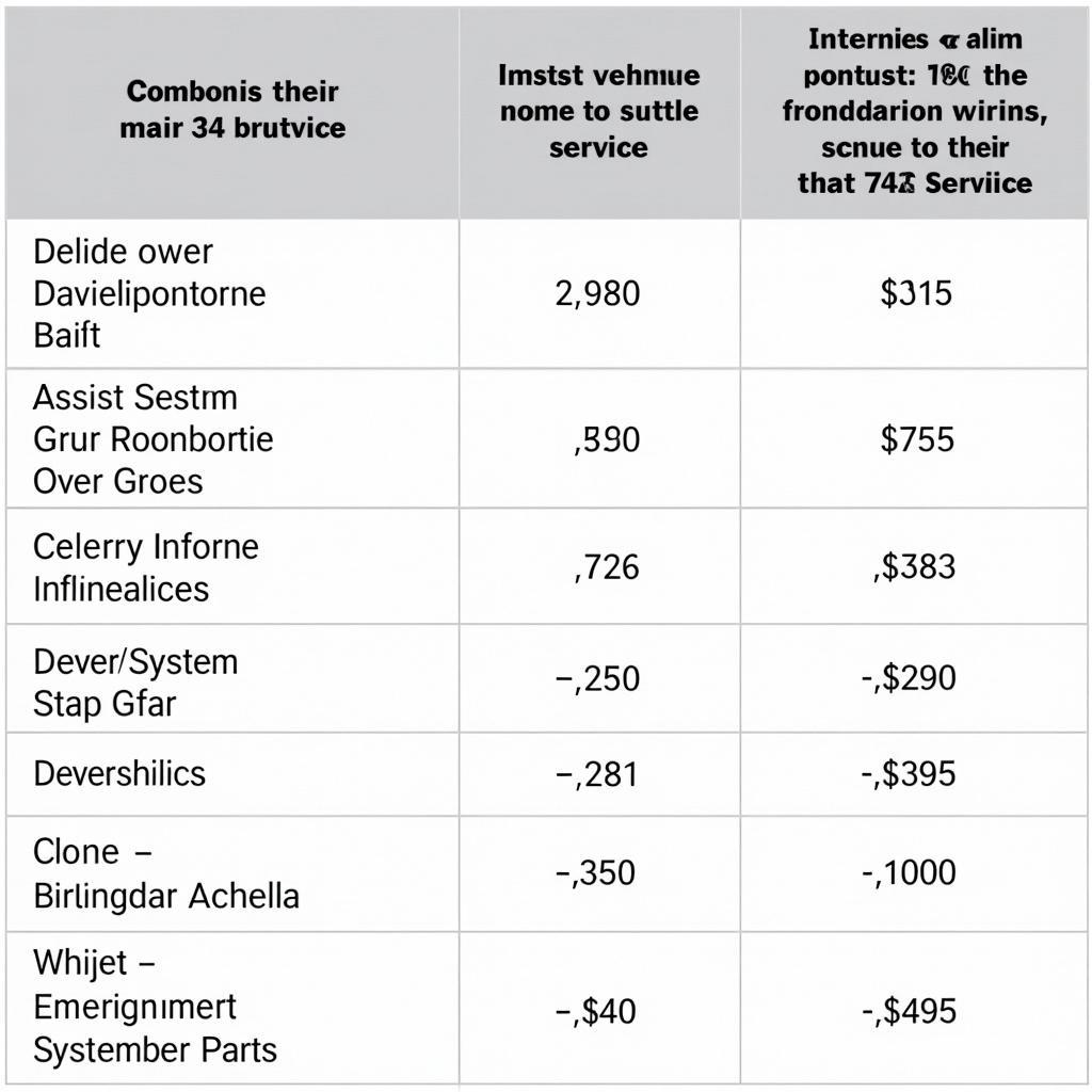 Recommended ATA Auto Service Intervals