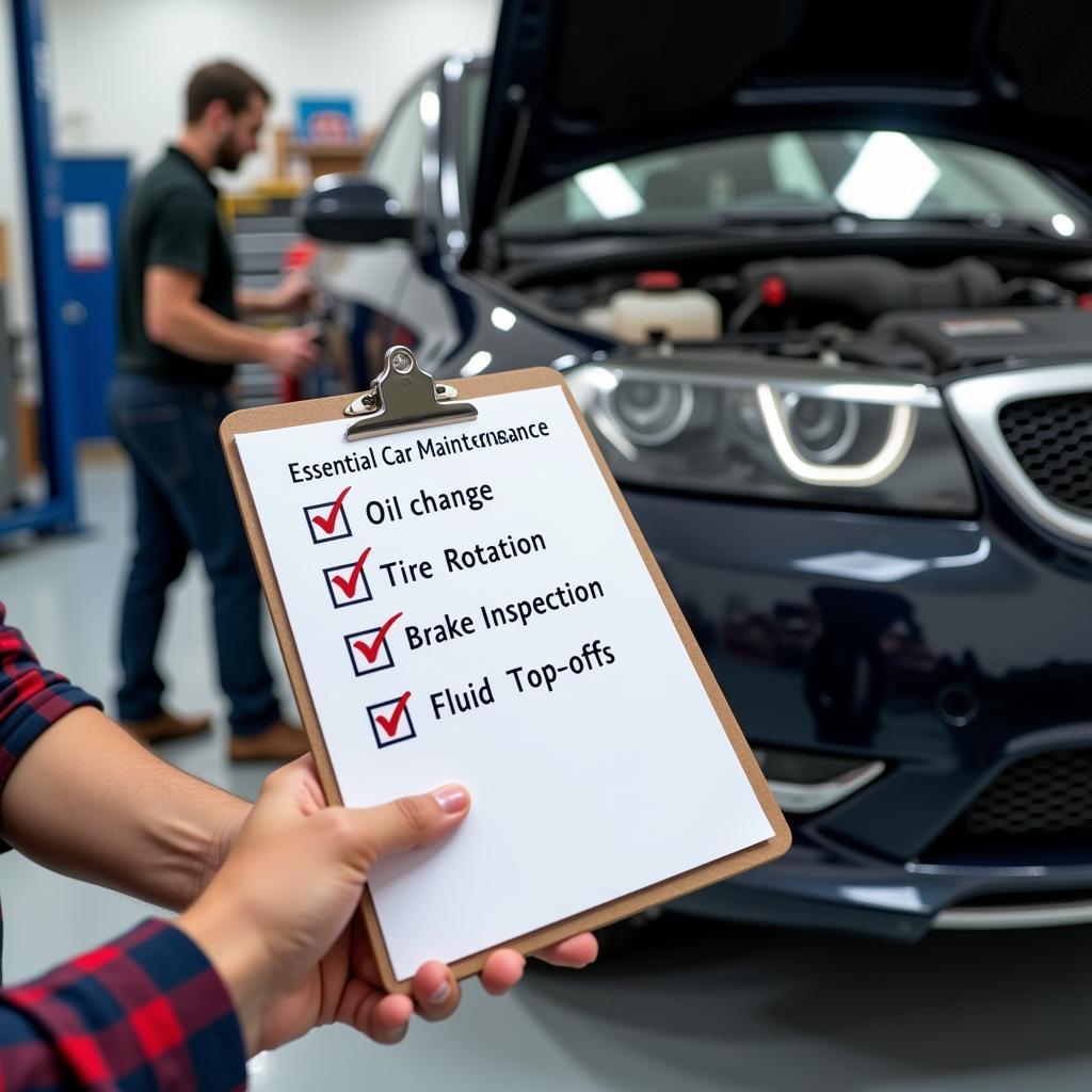 Regular Auto Service Checklist