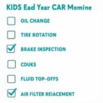 Regular Auto Service and Maintenance Checklist