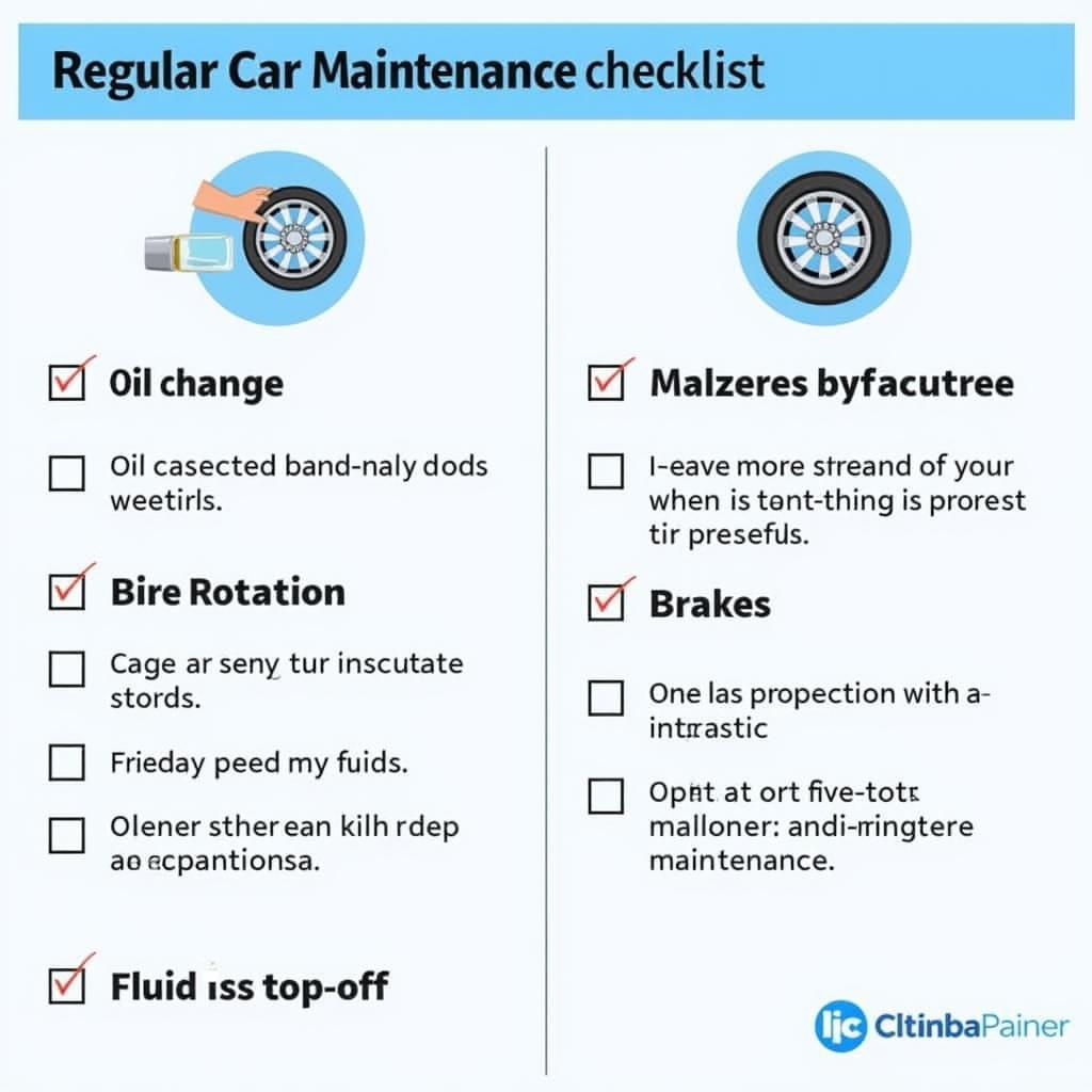 Regular Car Maintenance Checklist