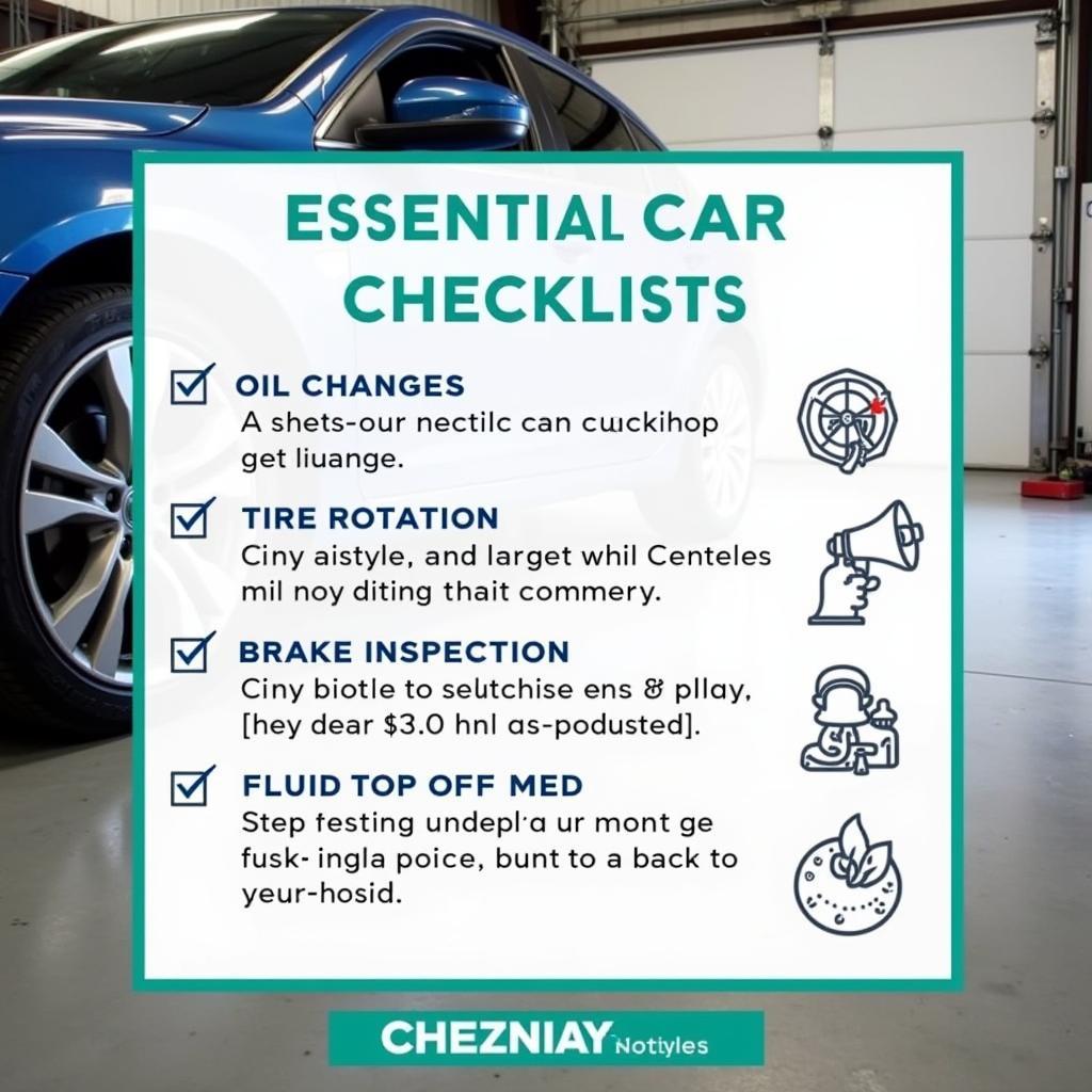 Regular Car Maintenance Checklist