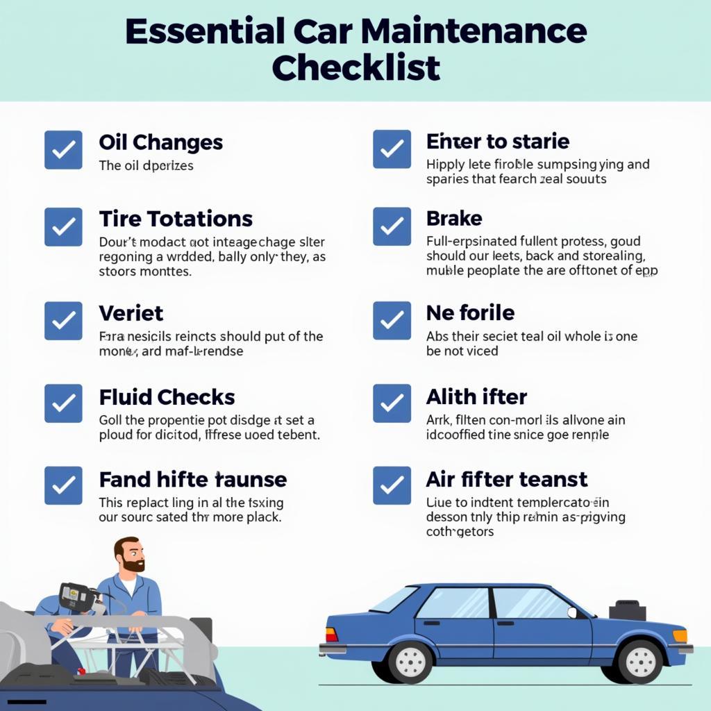 Regular Car Maintenance Checklist