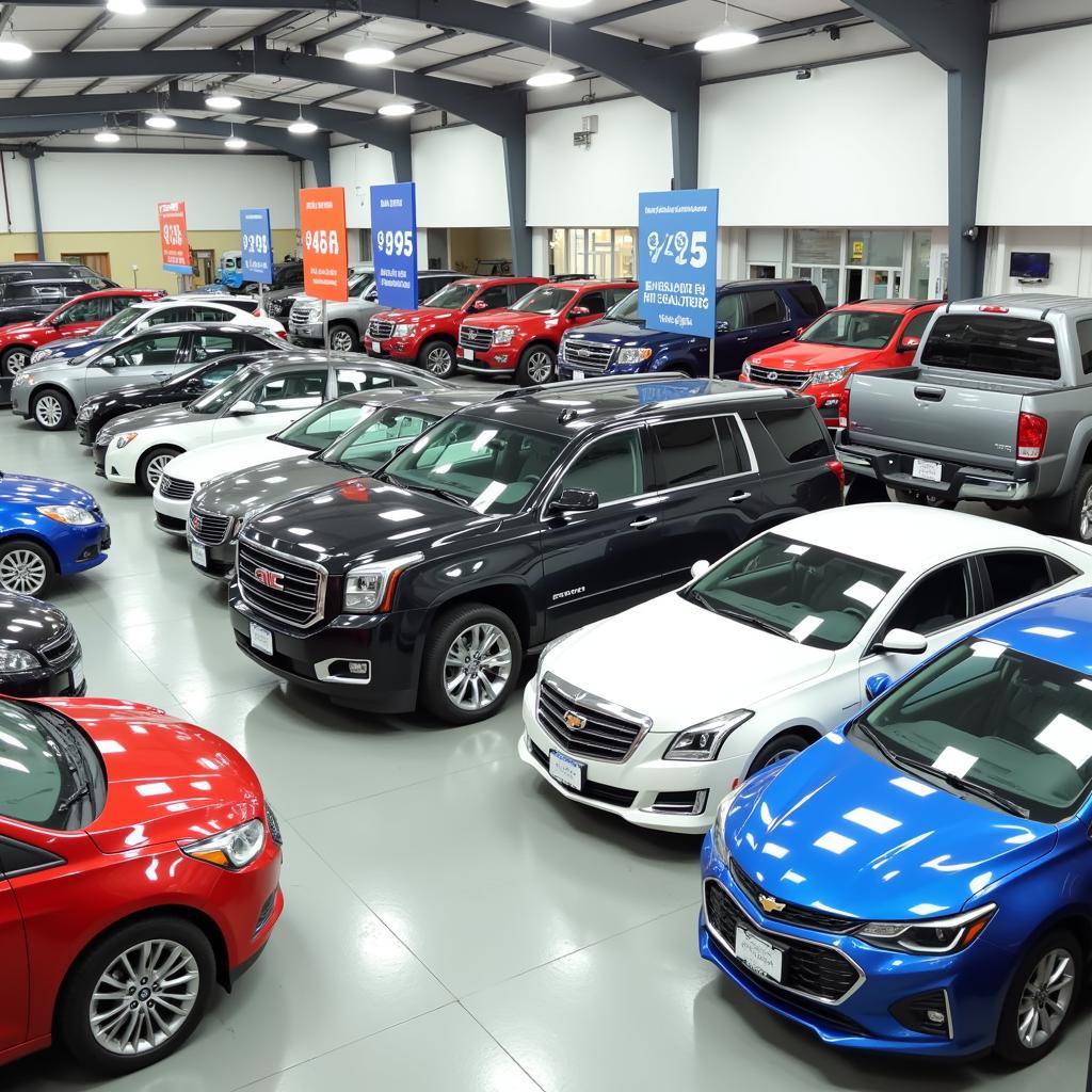 Retail Auto Classification in a Showroom