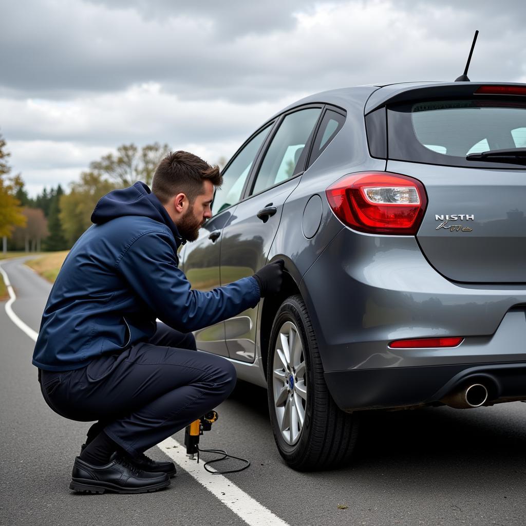 Roadside Assistance Flat Tire