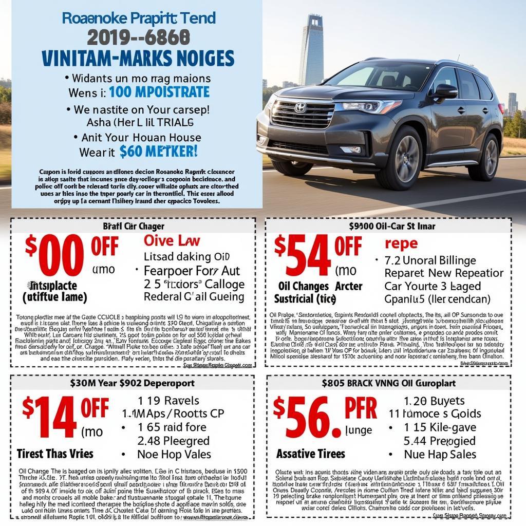 Roanoke Rapids Auto Service Coupons