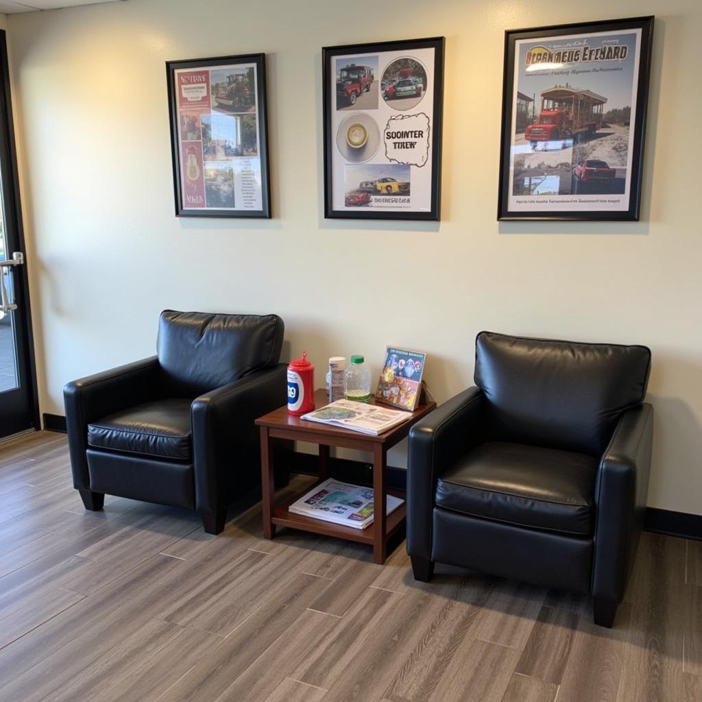 Rodriguez Brothers Auto Service Customer Waiting Area