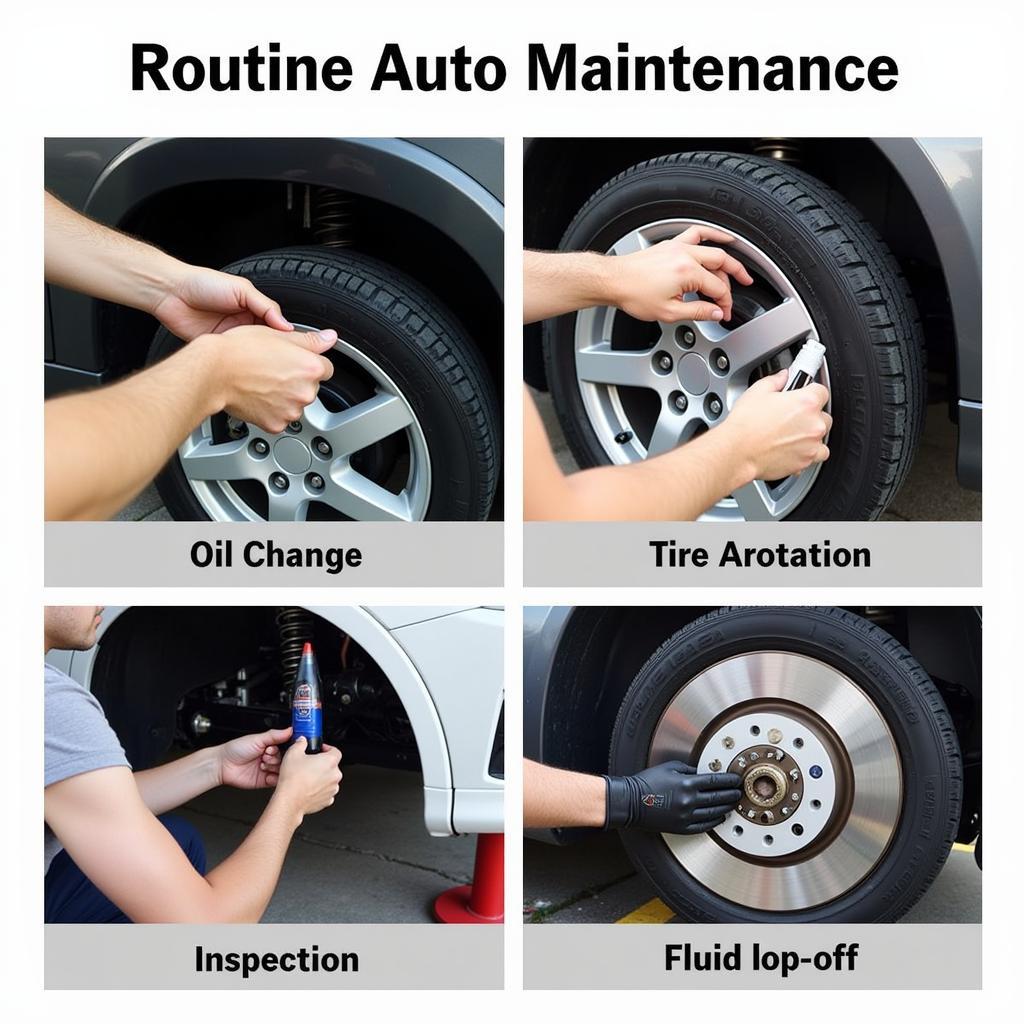 Routine Auto Maintenance Tasks