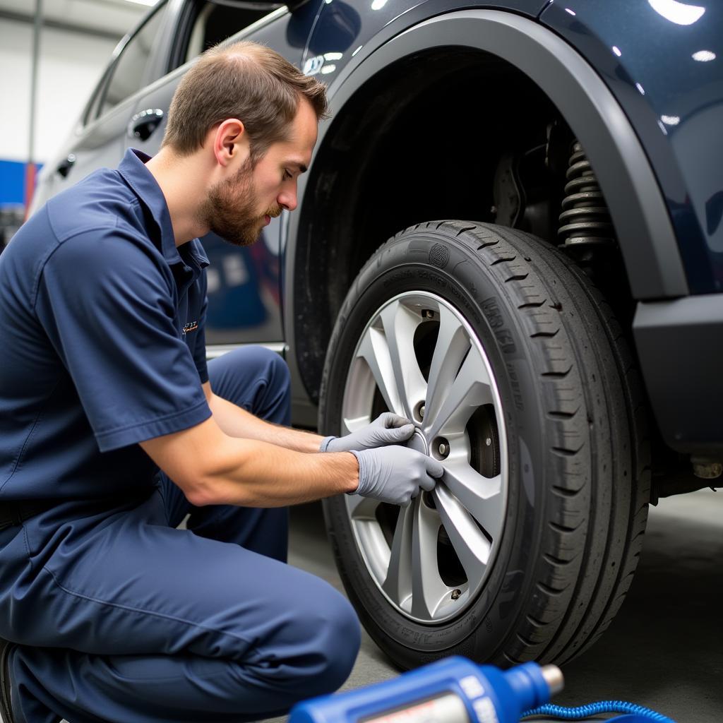 Routine Car Maintenance Checkup